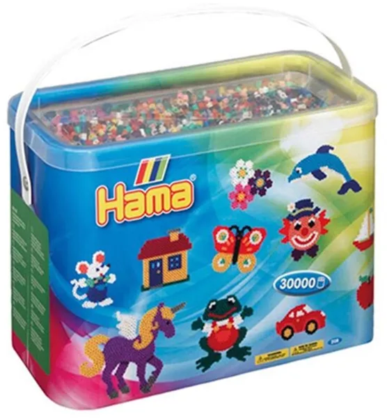 HAMA Midi Pärlor 30 000 st 22 Färger Mix - 0867