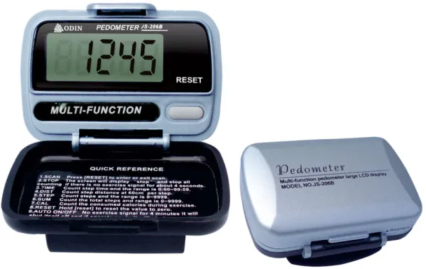 Odin Professionell Stegräknare Grå